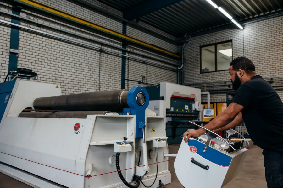 Walsmachine voor aluminium op maat walsen